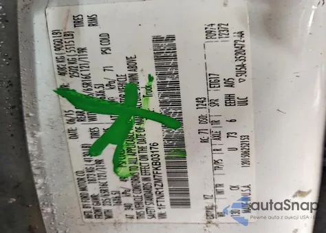 2015 Ford Transit T-250 из США, поврежденный, VIN 1FTNR1ZM7FKB03176